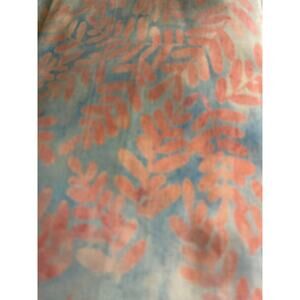 600 3 1/2 yards blue and pink quilt fabric plus wash away applique